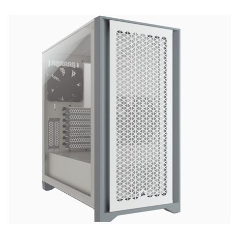 Corsair | Computer Case | 4000D | Side window | White | ATX | Power supply included No | ATX